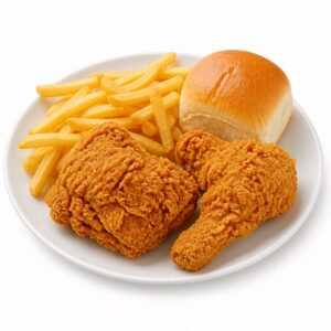 Chicken Welt - medium Crispy Broasted Menü
