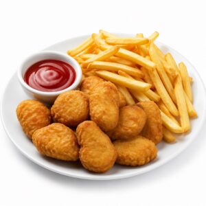 Chicken Welt Nuggets Menü