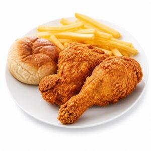 Chicken Welt - small Kentucky Broasted Menü