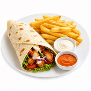 Chicken Welt Wrap Menü
