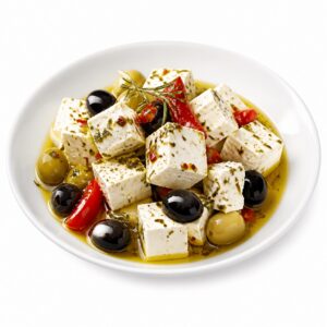Eingelegte Weißkäse