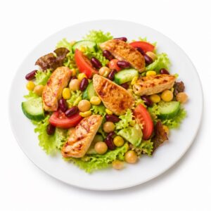 Salat Chicken Welt